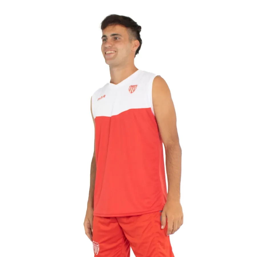 Imagen 1 de 3 de Musculosa Mitre Trevor San Martin Mza-ROJO/BLANCO