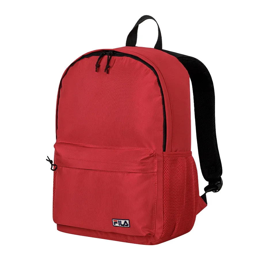 Imagen 1 de 6 de Mochila Fila Dna Letter Classic-ROJO/NEGRO