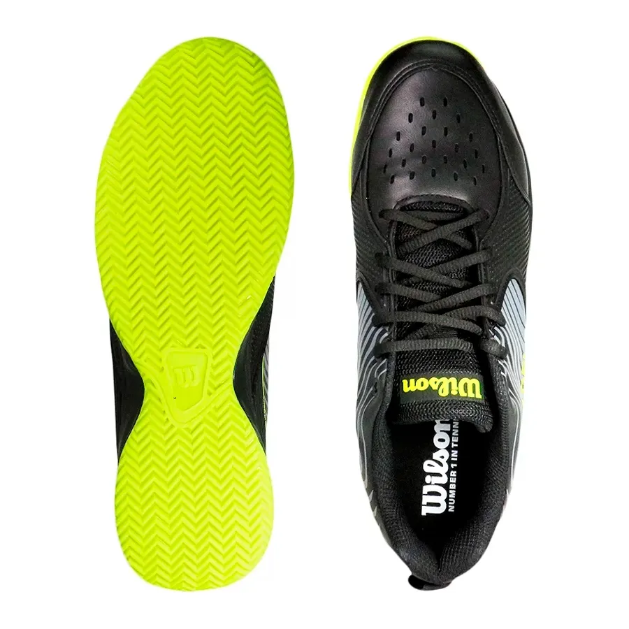 Imagen 5 de 6 de Zapatillas Wilson K Padel 2-NEGRO/AMARILLO FLUOR