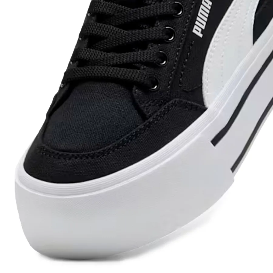 Imagen 5 de 7 de Zapatillas Puma Court Classic Vulc Platform-NEGRO/BLANCO