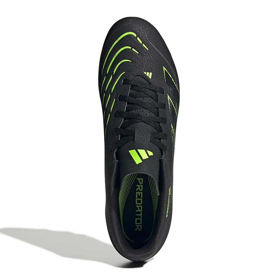 Imagen 5 de 7 de Botines adidas Predator Club Fg/Mg-NEGRO/VERDE FLUOR