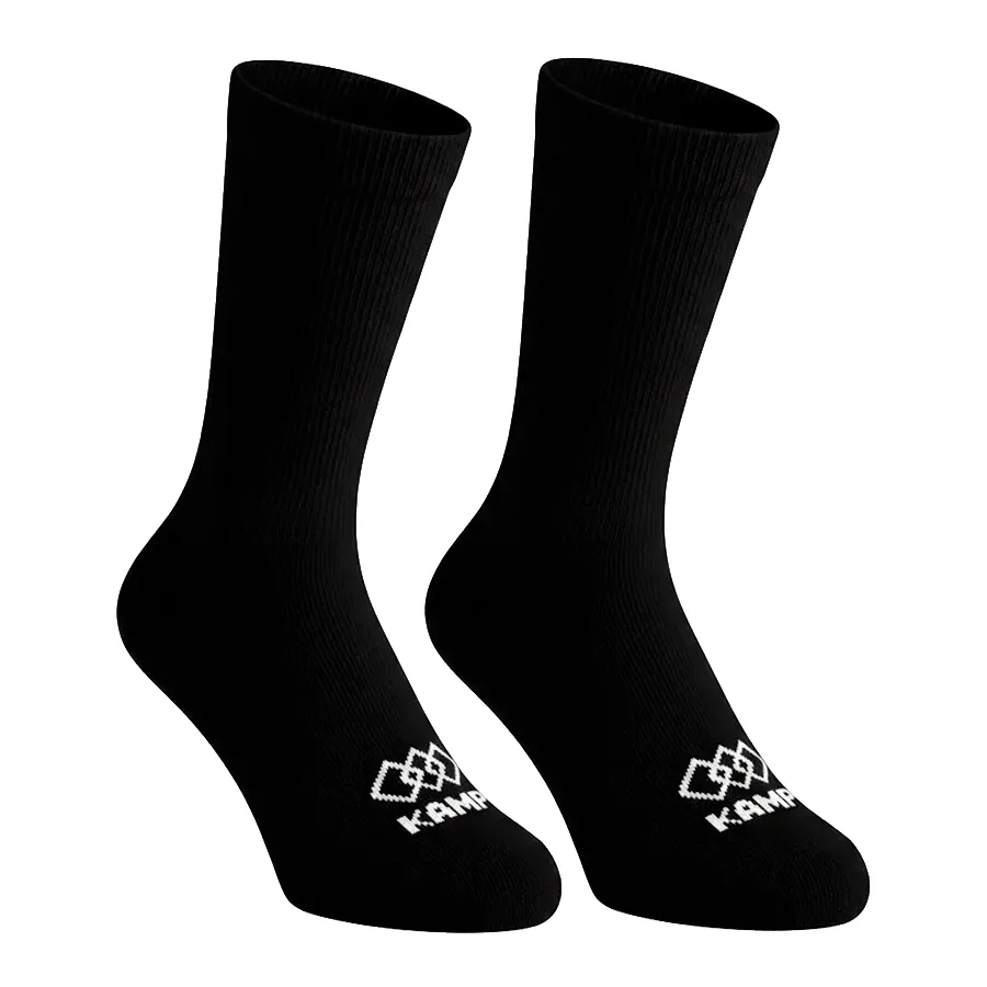 Imagen 0 de 5 de Medias Kamp Colegial Pack x 2-NEGRO