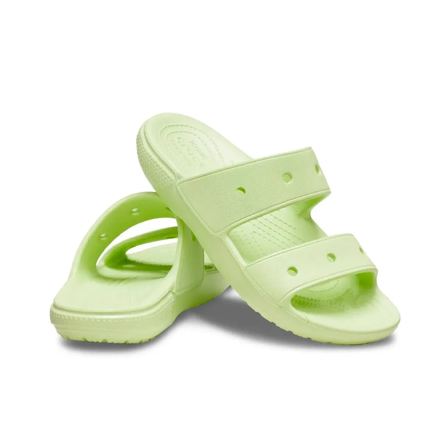 Imagen 2 de 5 de Ojotas Crocs Sandalias Classic-VERDE AGUA