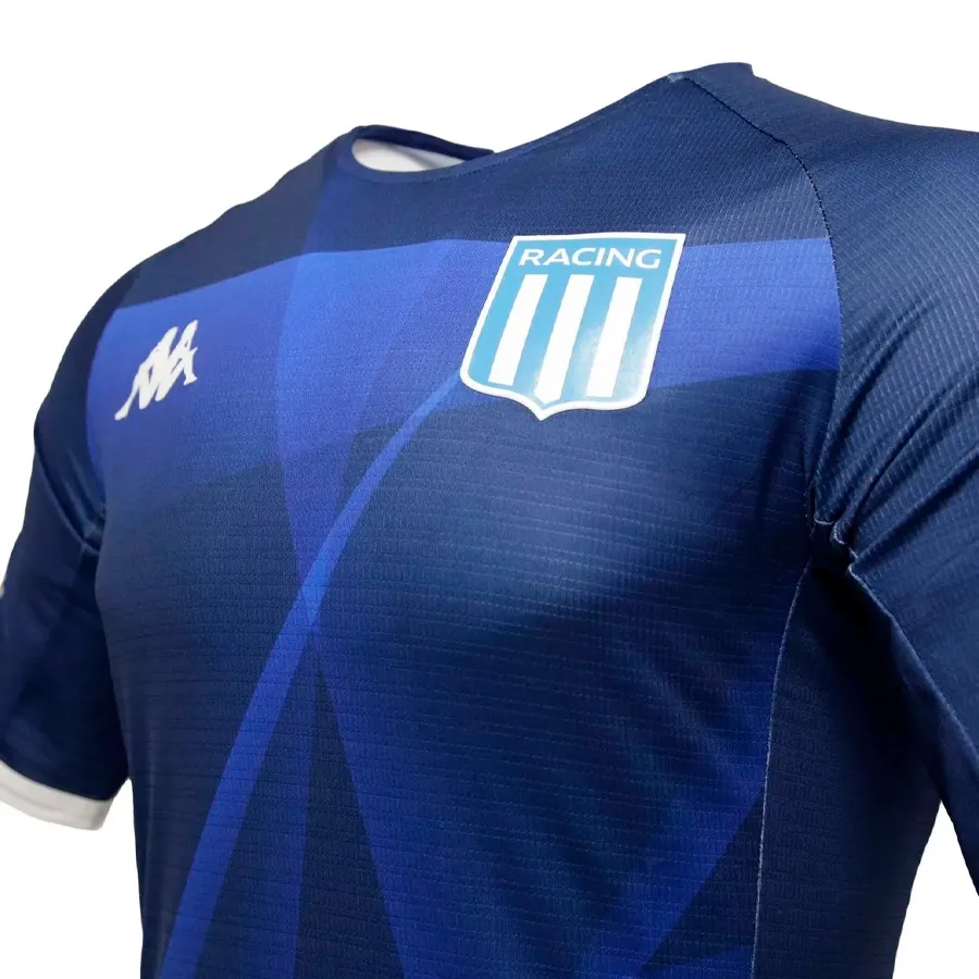 Imagen 5 de 6 de Camiseta Kappa Kombat Regular Away Racing 23-MARINO/AZUL