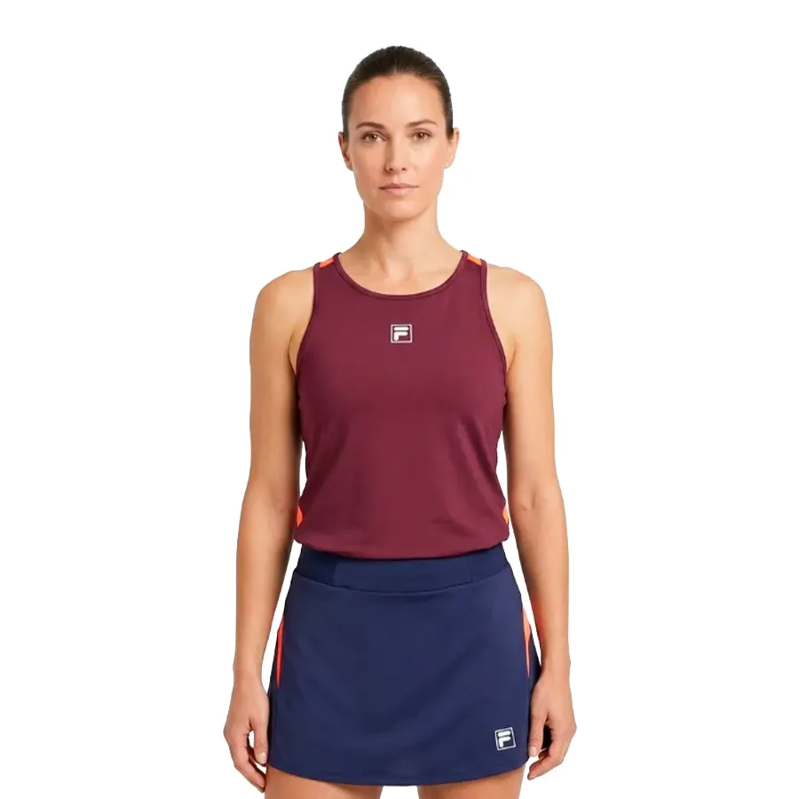 Imagen 0 de 6 de Musculosa Fila Ws Sleeveless-VINO