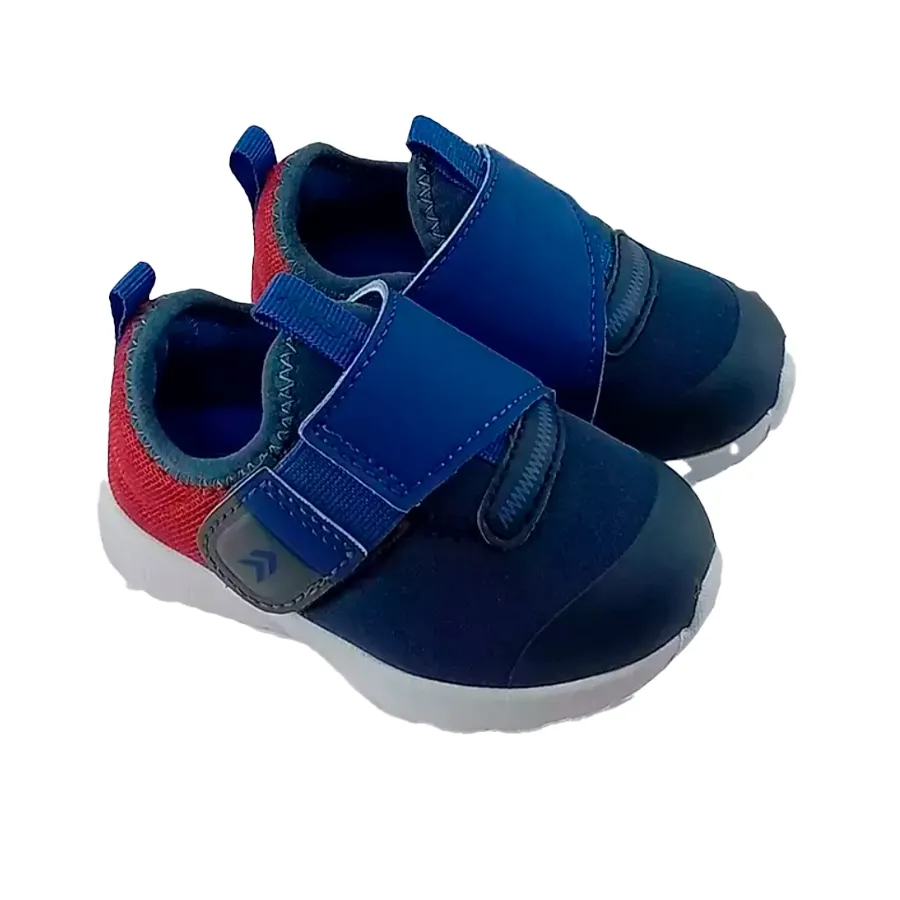 Imagen 2 de 4 de Zapatillas Atomik Flyease Bb 24-MARINO/ROJO