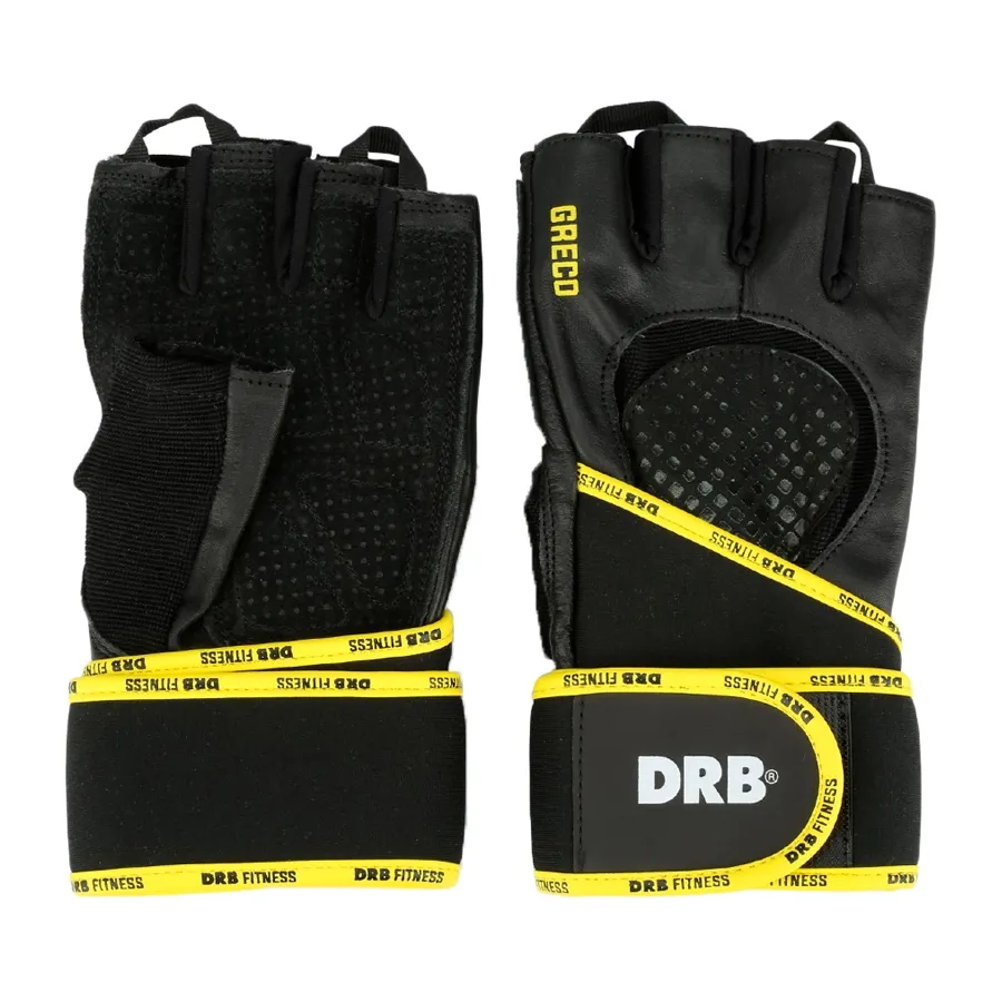Imagen 0 de 3 de Guantes DRB Greco-NEGRO/AMARILLO