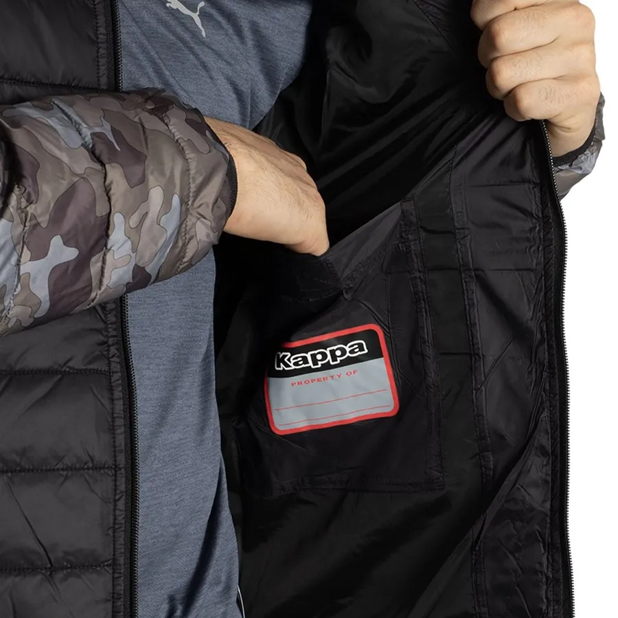 Imagen 4 de 5 de Campera Kappa 4 Soccer Seddolo-CAMUFLADO/NEGRO