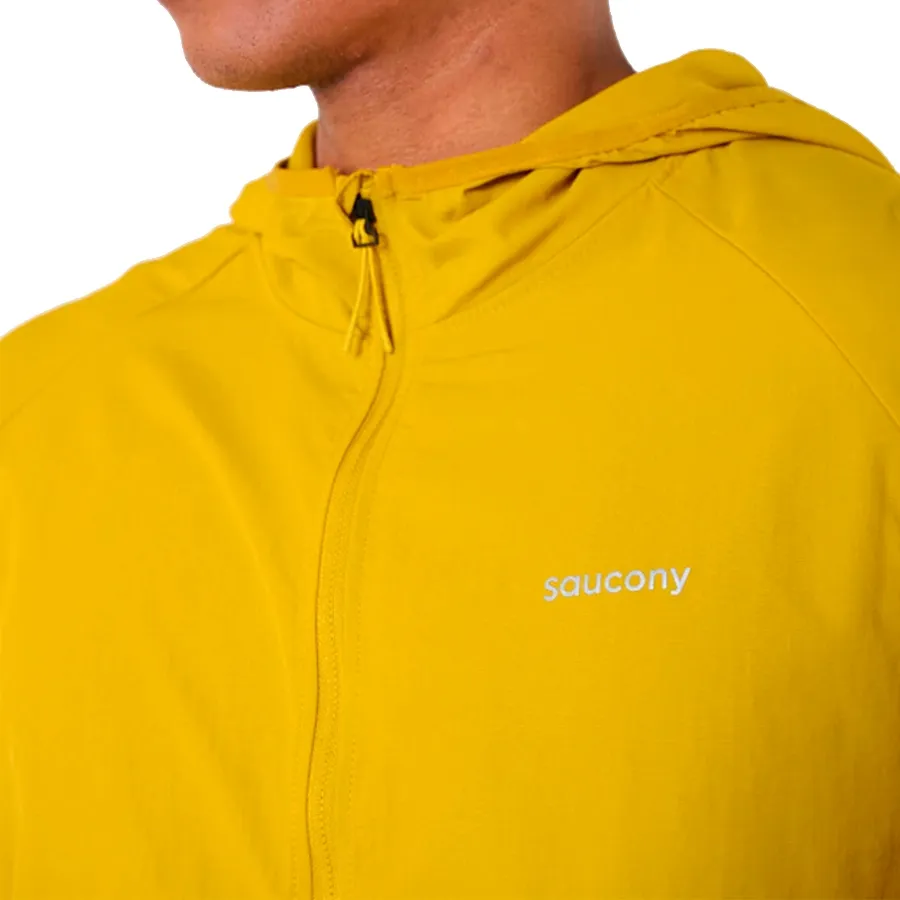 Imagen 2 de 4 de Campera Saucony Metro Windbreaker-AMARILLO