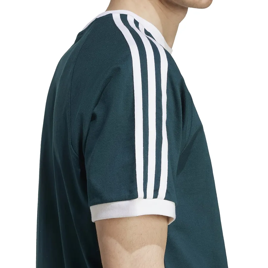 Imagen 4 de 6 de Remera adidas originals Adicolor Classics 3-Stripes-PETROLEO/BLANCO