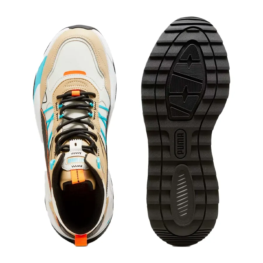 Imagen 2 de 5 de Zapatillas Puma Trinity Mid Hybrid-BEIGE/BLANCO/NEGRO/NARANJA