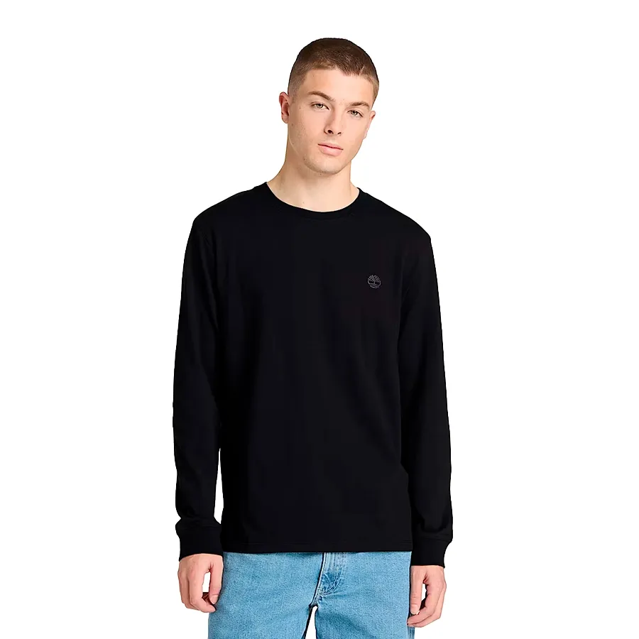 Imagen 0 de 3 de Remera Timberland Chest Logo-NEGRO