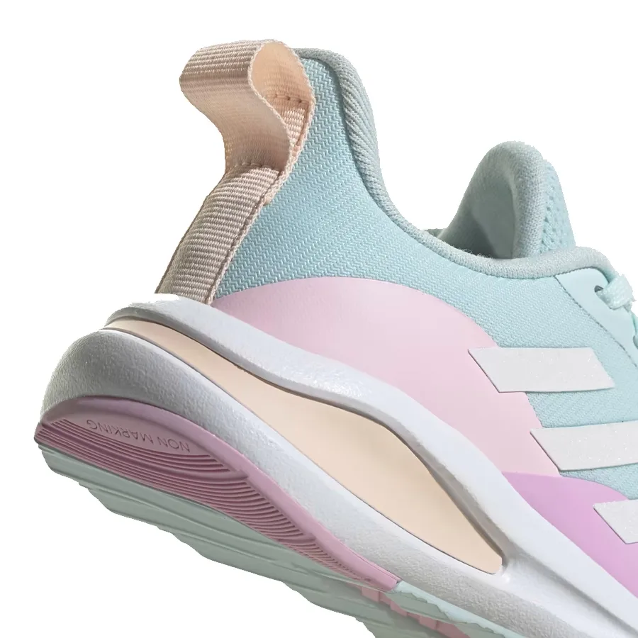 Imagen 6 de 7 de Zapatillas adidas Fortarun K-CELESTE/ROSA/BLANCO