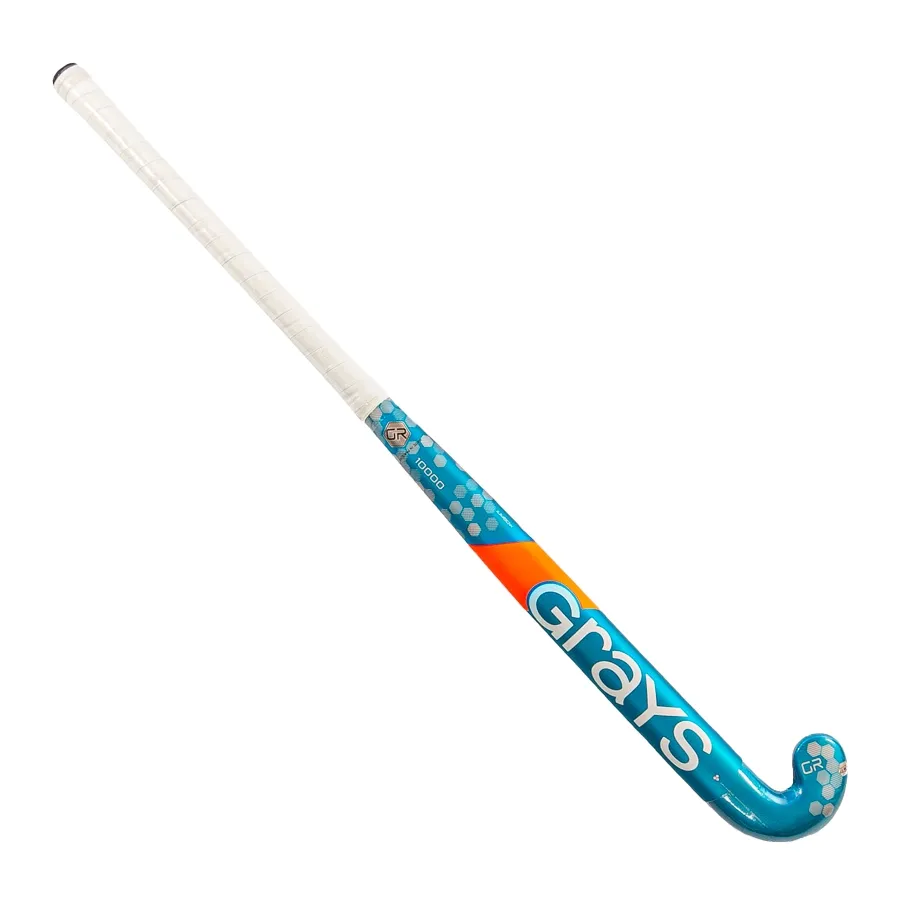 Imagen 0 de 2 de Palo De Hockey Grays Gr 10000 Jb Mx 37.5 L-AZUL/NARANJA/BLANCO