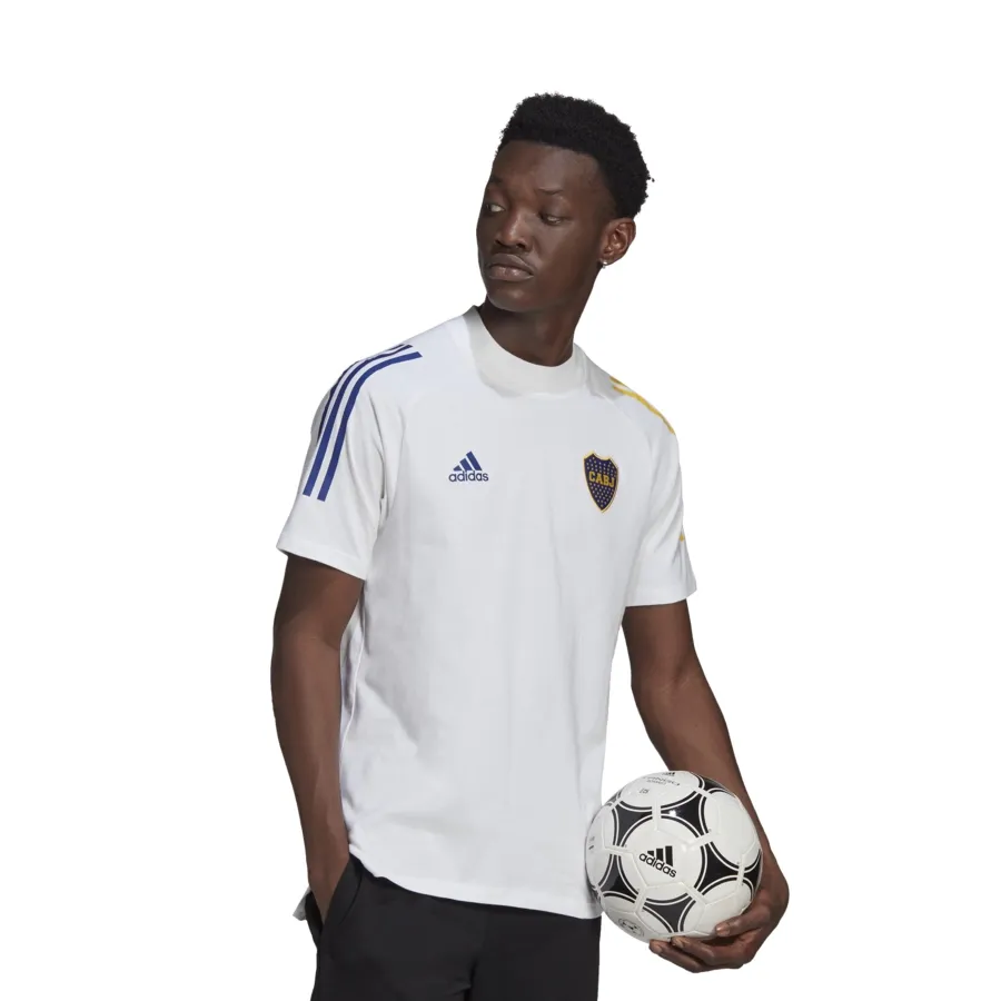 Imagen 0 de 6 de Remera adidas Boca Juniors-BLANCO/AMARILLO/AZUL