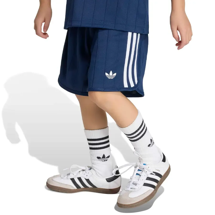 Imagen 6 de 7 de Conjunto adidas originals Polo Pinstripe-MARINO/BLANCO