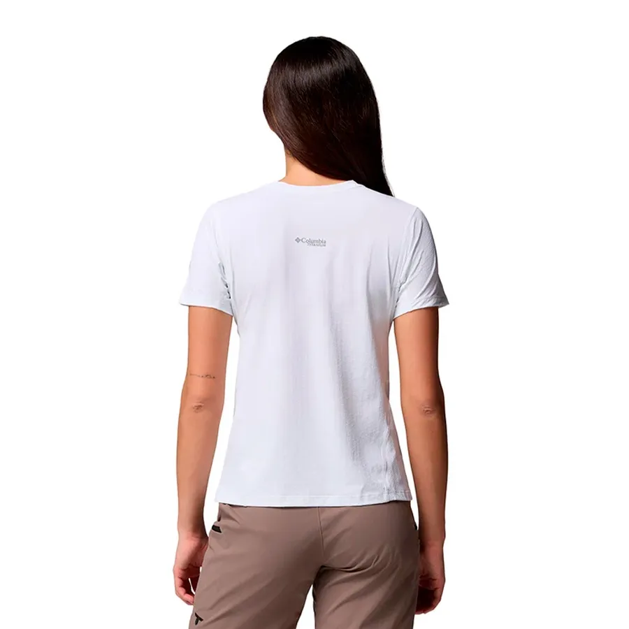 Imagen 2 de 6 de Remera Columbia Diamond Peak Pro-BLANCO