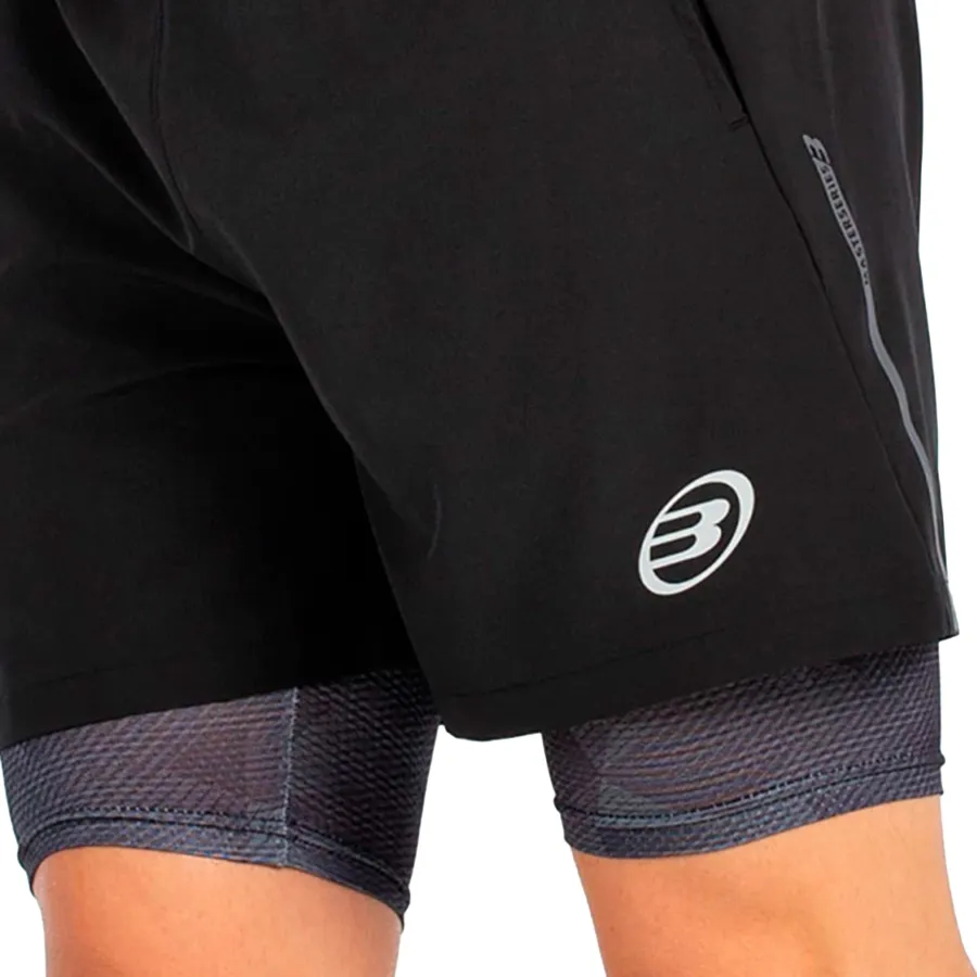 Imagen 3 de 4 de Bullpadel Shorts Manzan-NEGRO