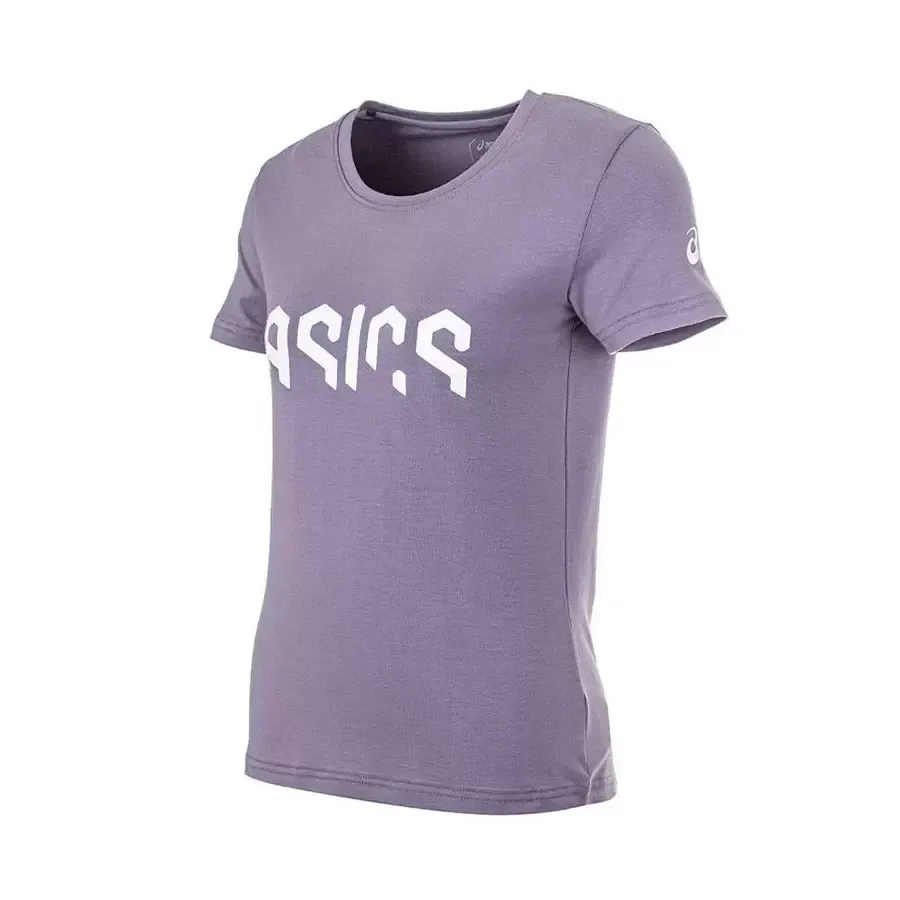 Imagen 0 de 3 de Remera Asics Logo 3D Ss23-VIOLETA/BLANCO