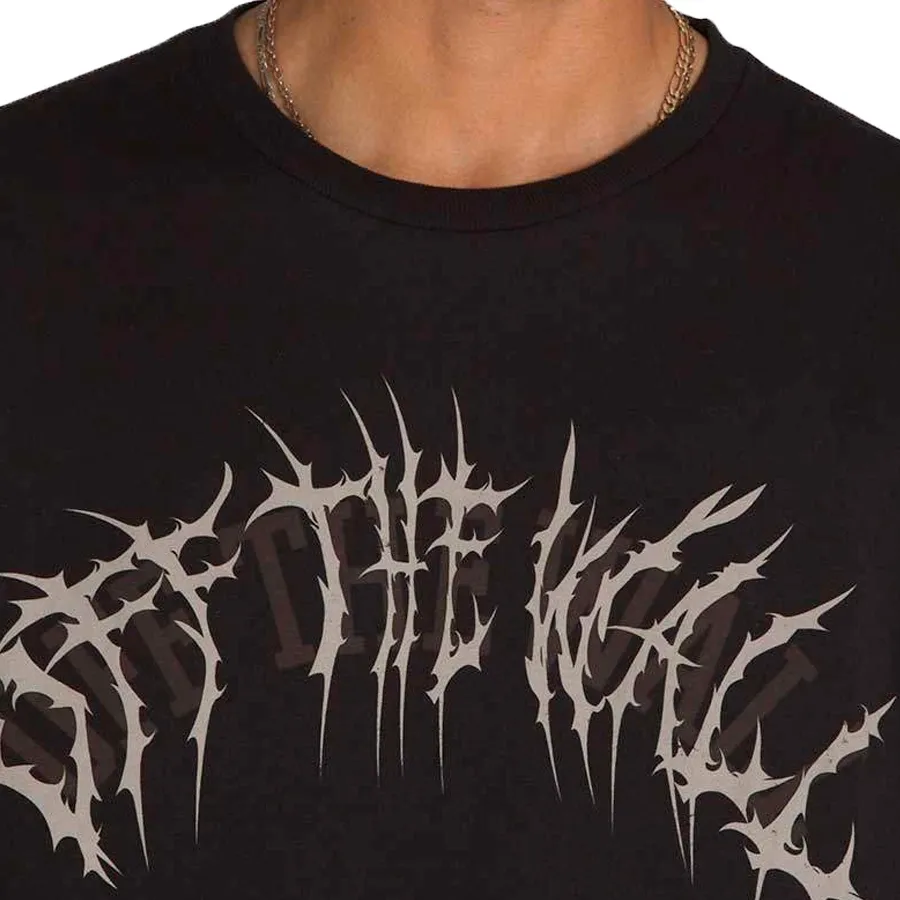 Imagen 2 de 4 de Remera Vans Metal Arch SS-NEGRO/GRIS