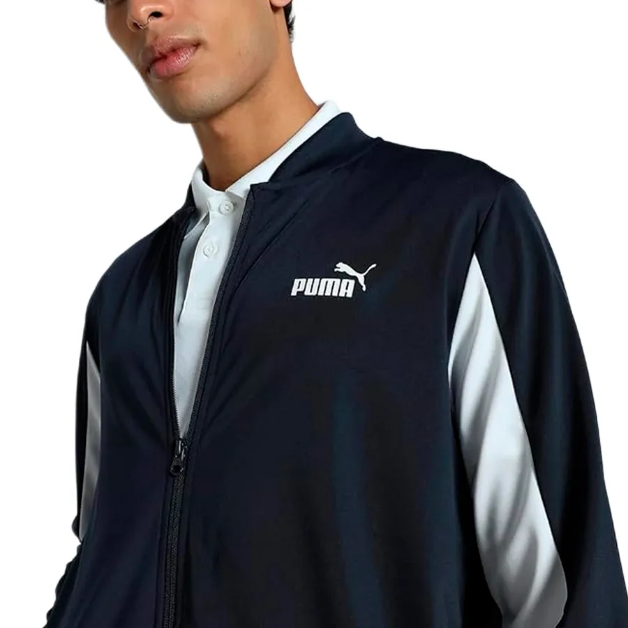 Imagen 3 de 5 de Conjunto Puma Poly Baseball Suit-AZUL MARINO/BLANCO