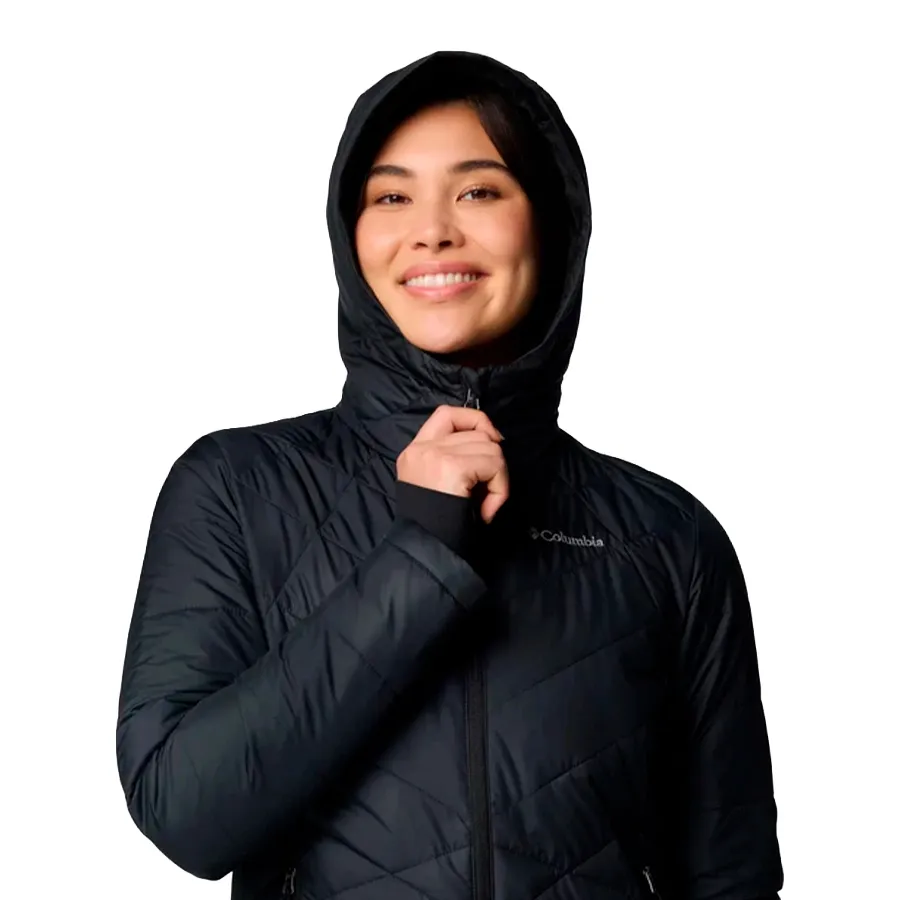 Imagen 3 de 6 de Campera Columbia Heavenly-NEGRO