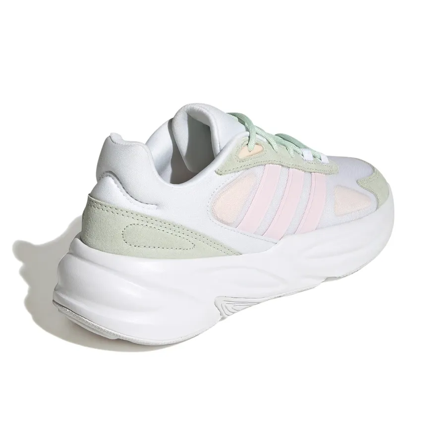 Imagen 2 de 7 de Zapatillas adidas Ozelle-BLANCO/VERDE/ROSA