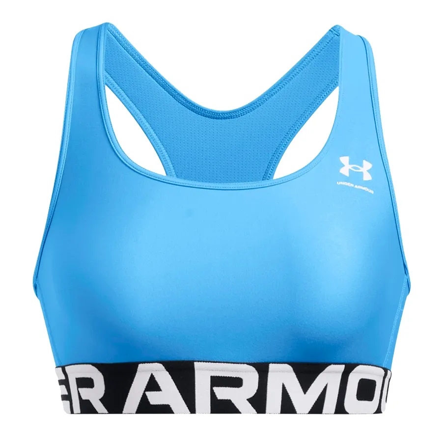 Imagen 3 de 7 de Top Under Armour Hg authentics mid branded-CELESTE/NEGRO