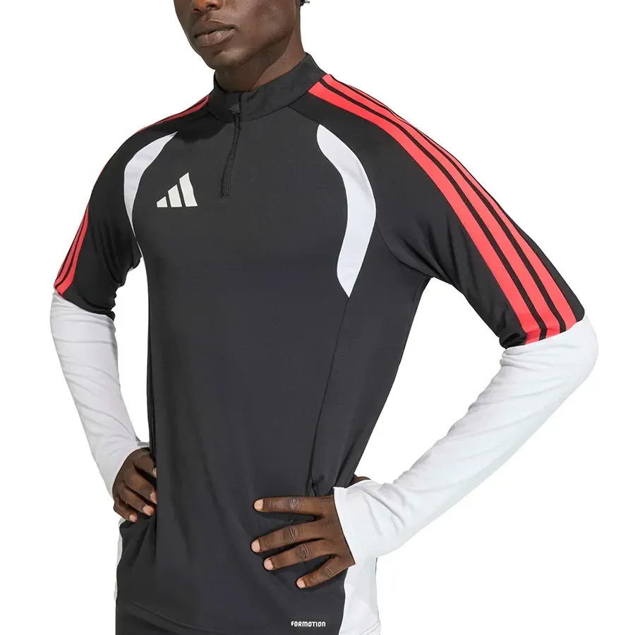 Imagen 3 de 5 de Buzo adidas Tiro 26 Competition-NEGRO/ROJO/BLANCO