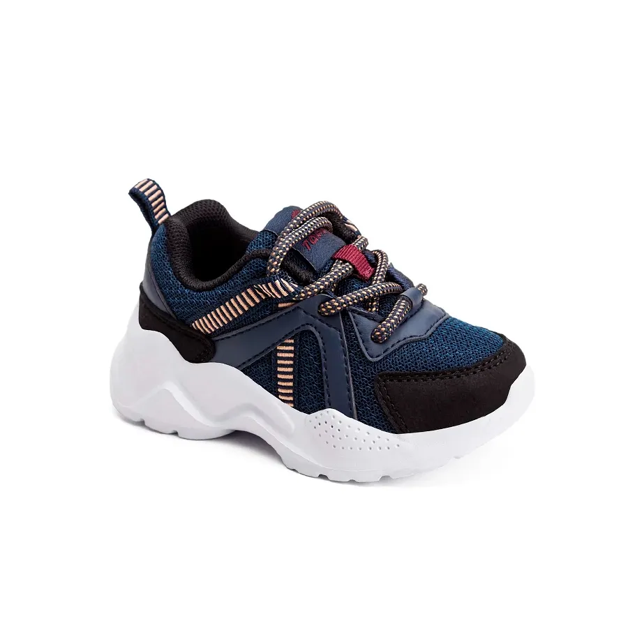 Imagen 4 de 5 de Zapatillas Topper Chalpa Bebé-AZUL/NEGRO