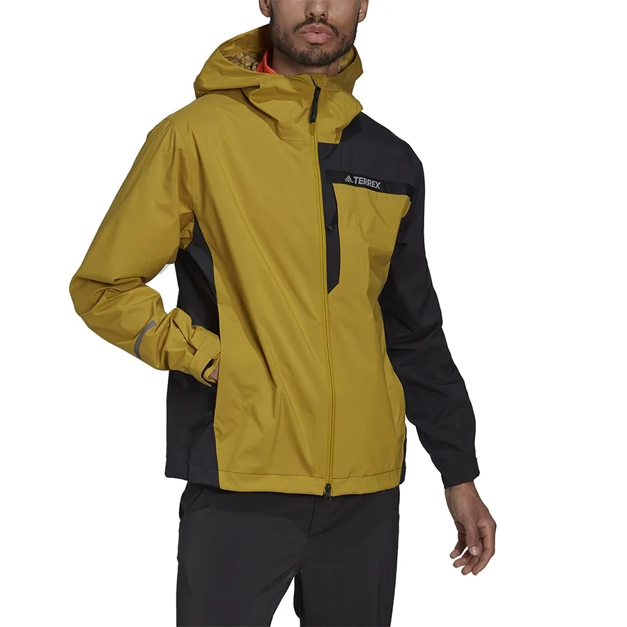 Imagen 1 de 7 de Campera adidas Terrex Multi Rain.Rdy 2.5-MAIZ/NEGRO