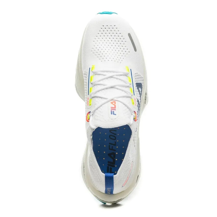 Imagen 3 de 5 de Zapatillas Fila Float Elite-BLANCO/TURQUESA/LIMA