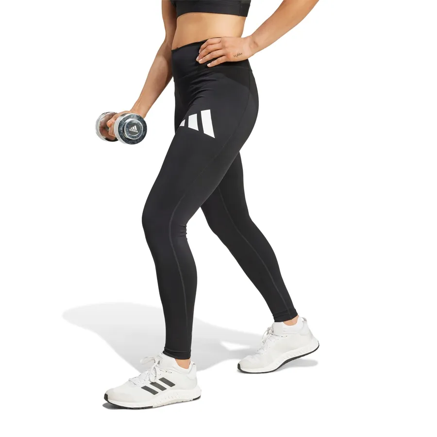 Imagen 1 de 7 de Calza Larga adidas Train Essentials-NEGRO/BLANCO