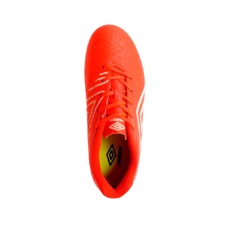 Imagen 2 de 6 de Botines Umbro Adamant Jr-CORAL FLUOR/BLANCO