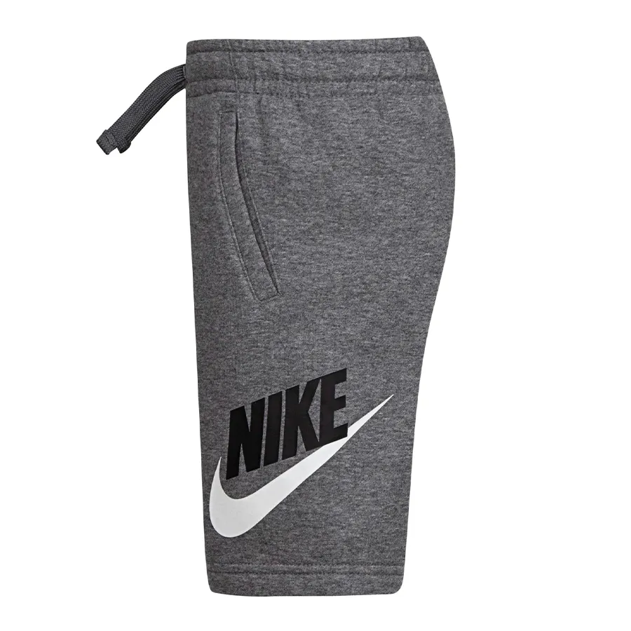 Imagen 1 de 6 de Short Nike Club Hbr Ft-GRIS/NEGRO/BLANCO