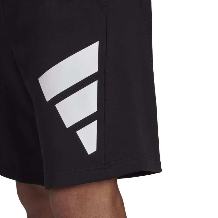 Imagen 3 de 6 de Shorts adidas Sportswear Future Icons Logo Estampado-NEGRO/BLANCO