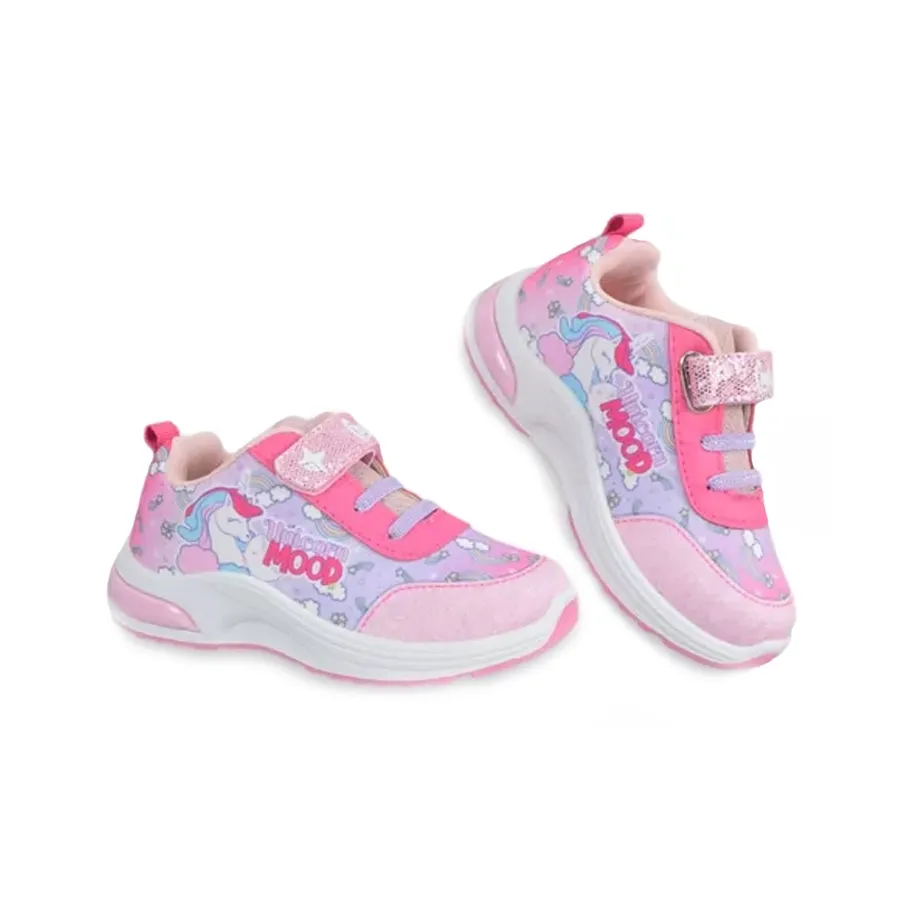 Imagen 2 de 4 de Zapatillas Footy Pop Unicornio-ROSA/VIOLETA/BLANCO