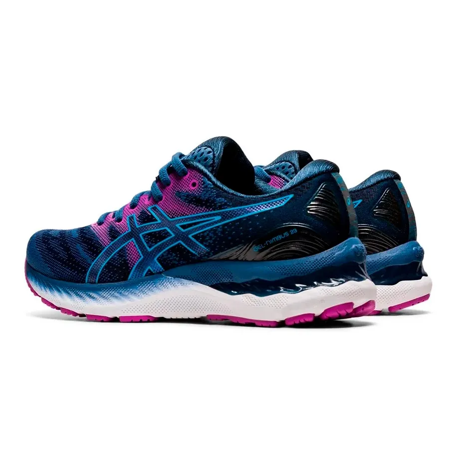 Imagen 2 de 6 de Zapatillas Asics Gel Nimbus 23 W-AZUL/VIOLETA