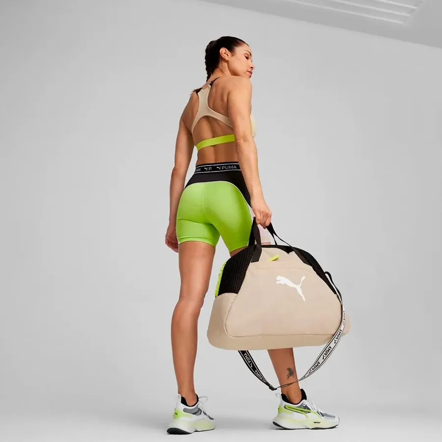 Imagen 3 de 4 de Bolso Puma Active Essentials-BEIGE/NEGRO/LIMA