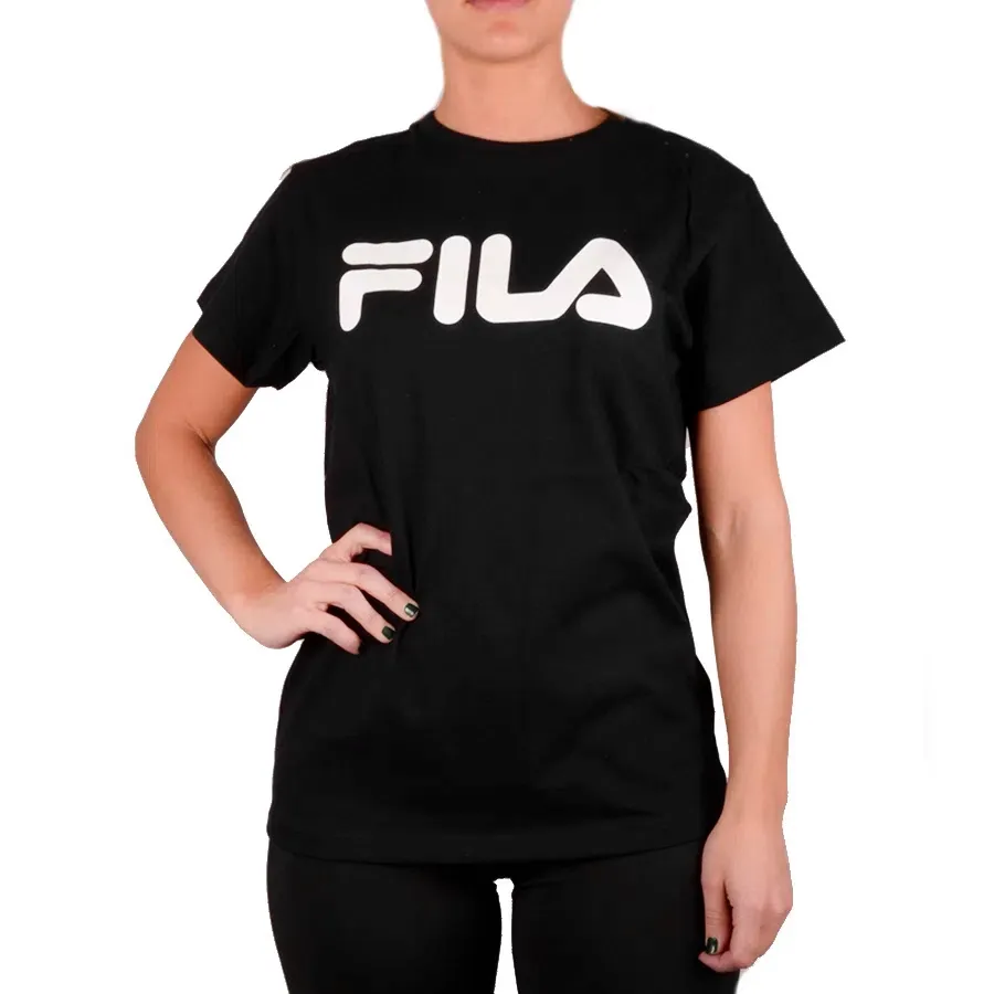 Imagen 0 de 3 de Remera Fila Basic Letter-NEGRO