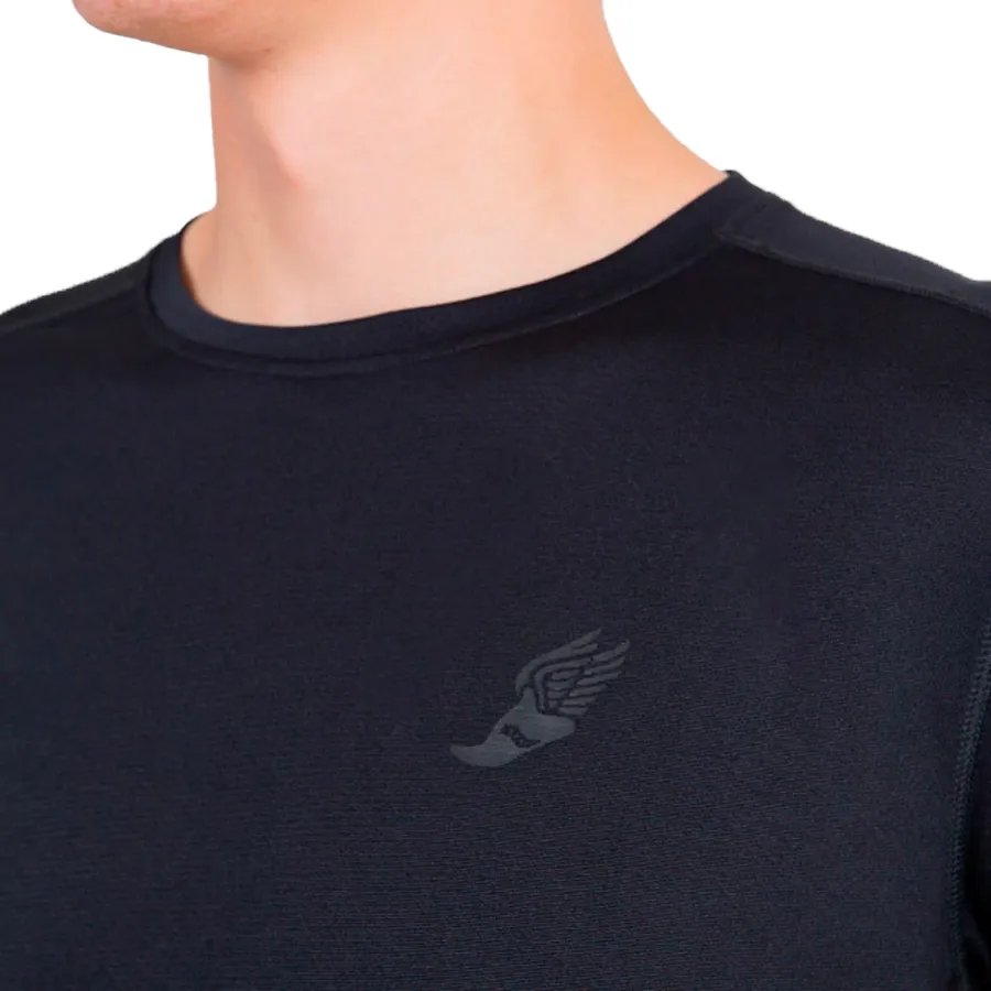 Imagen 3 de 6 de Remera Saucony Stopwatch Graphic Short Sleeve-NEGRO