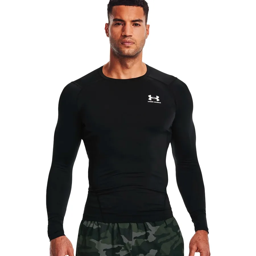Imagen 0 de 3 de Remera Under Armour HeatGear Armour-NEGRO