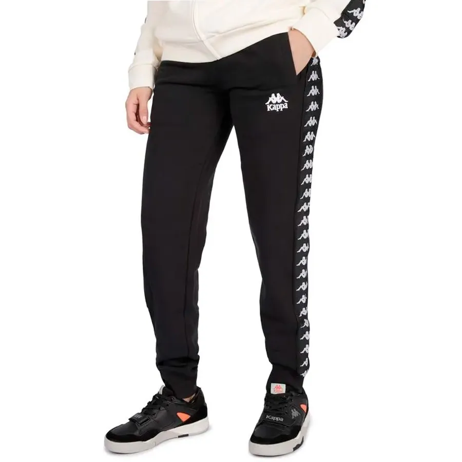 Imagen 1 de 5 de Pantalón Kappa 222 Banda Barnu 2-NEGRO