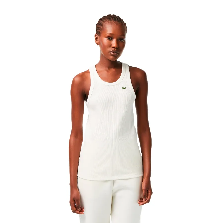 Imagen 1 de 4 de Musculosa Lacoste Lisa-BLANCO