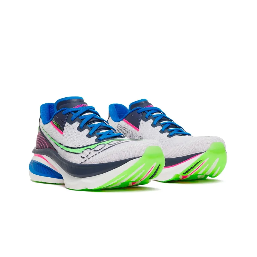 Imagen 1 de 6 de Zapatillas Saucony Endorphin Azura-BLANCO/MARINO/VERDE FLUOR