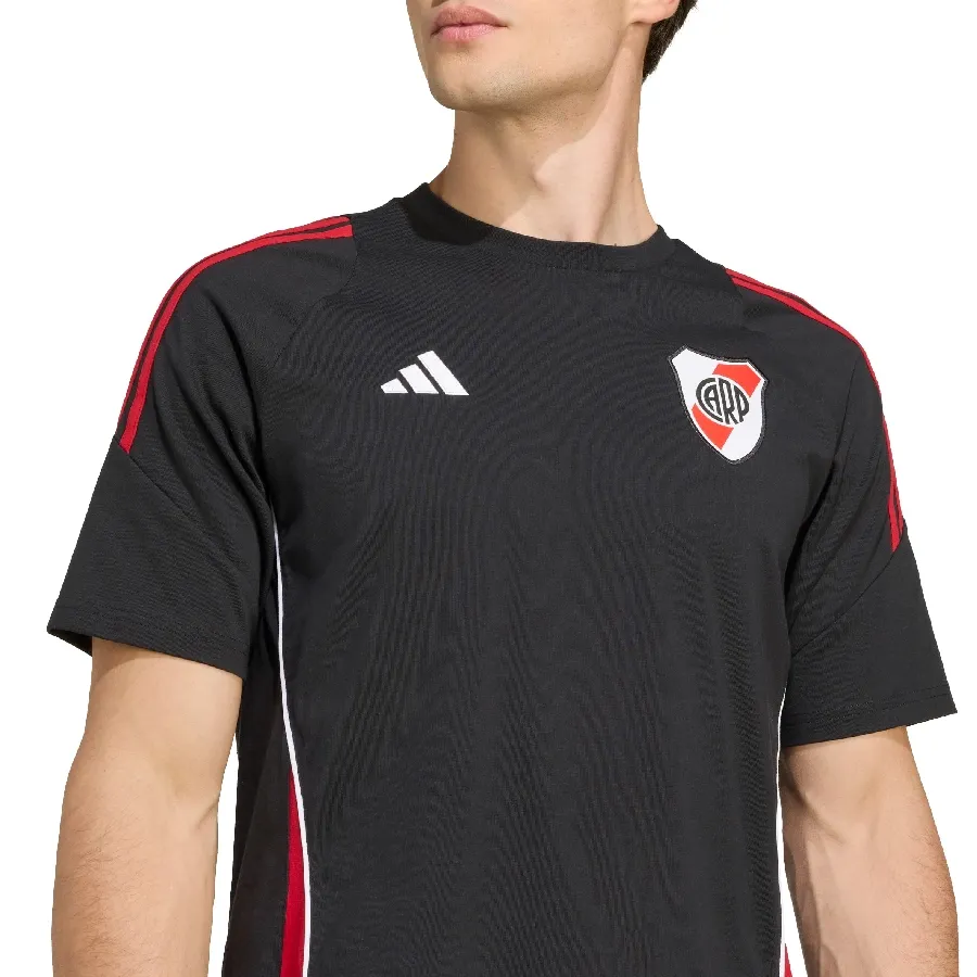Imagen 3 de 5 de Remera adidas de River Plate Tiro 25-NEGRO/ROJO