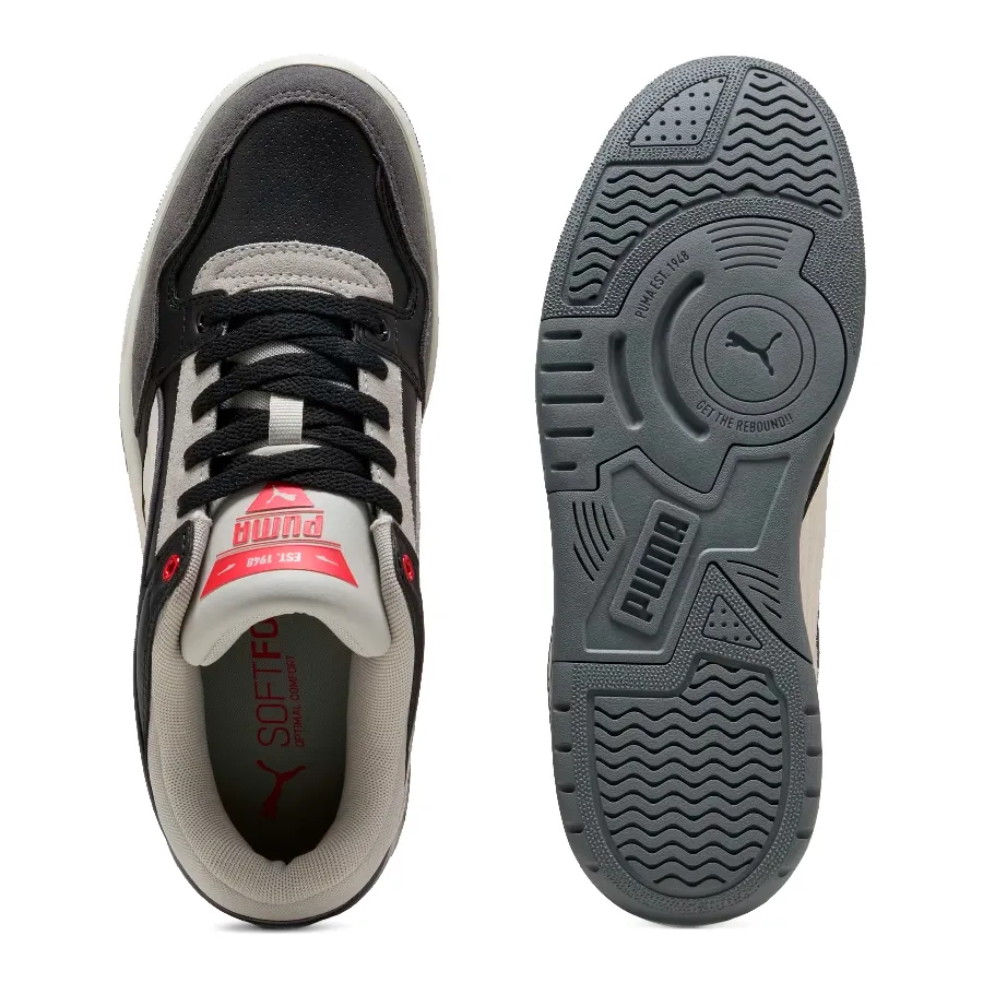 Imagen 3 de 5 de Zapatillas Puma Rebound Retro SD-NEGRO/GRAFITO/BLANCO