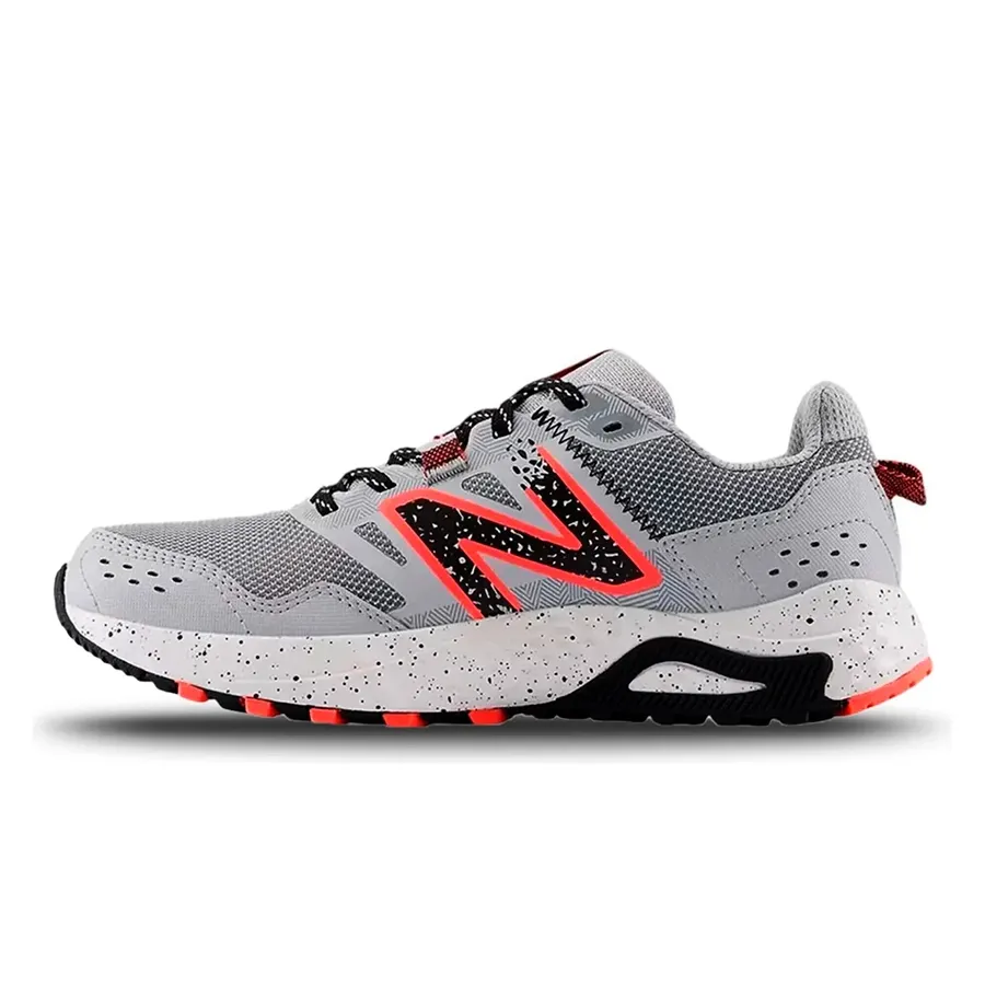 Imagen 2 de 5 de Zapatillas New Balance 410 v8-GRIS/NARANJA/NEGRO