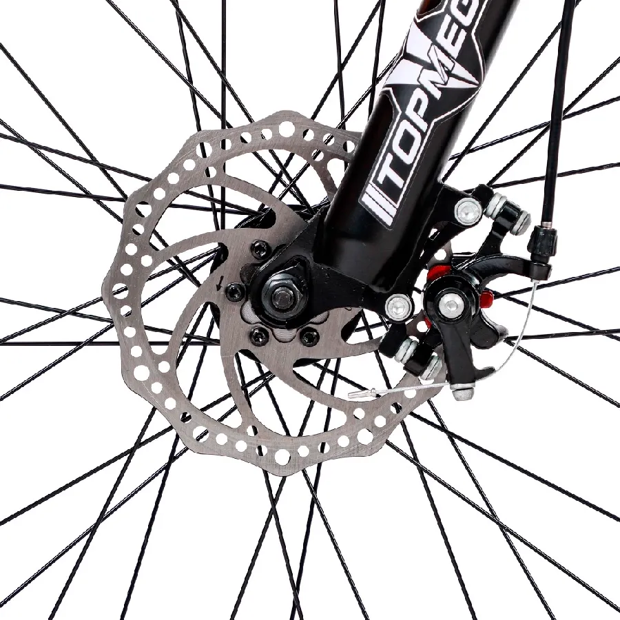 Imagen 6 de 7 de TopMega Mountain Bike Slider R24 7vel-BLANCO/NARANJA