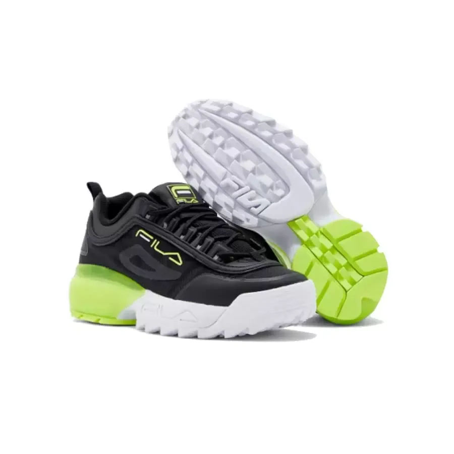 Imagen 2 de 3 de Zapatillas Fila Disruptor 2 A Mujer-NEGRO/BLANCO/AMARILLO
